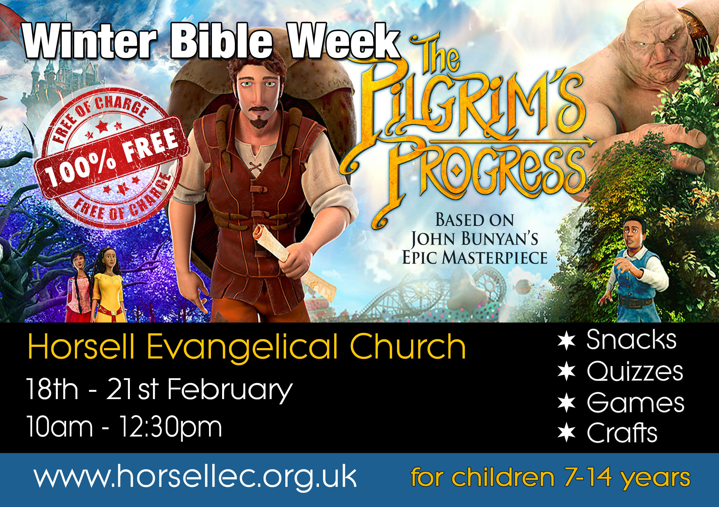 Winter Bible Week 2020 Horsell Evangelical Church in Woking